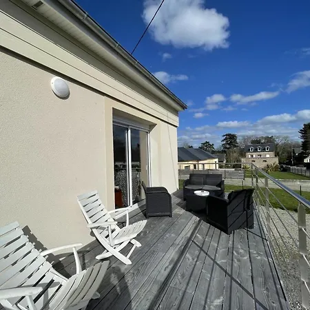 Casa de Férias Maison Renovee Proche 7 Pers., Jardin, Wifi Et Ping-pong, 3 Chambres, 2 Salles D'eau - Fr-1-361-426 Carolles