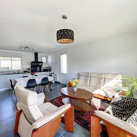 Maison Renovee Proche 7 Pers., Jardin, Wifi Et Ping-pong, 3 Chambres, 2 Salles D'eau Ferienhaus Carolles
